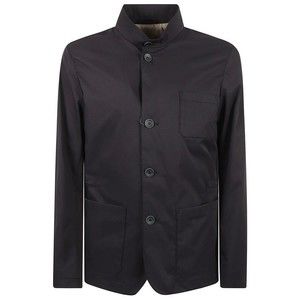 Herno Black Jacket With High Collar - NWT